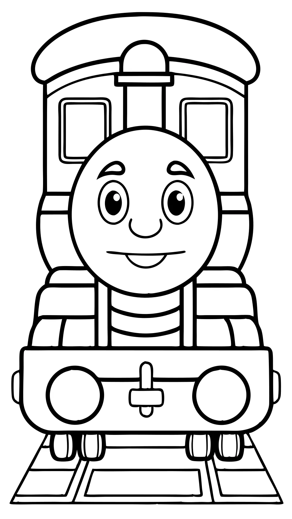 free train coloring pages